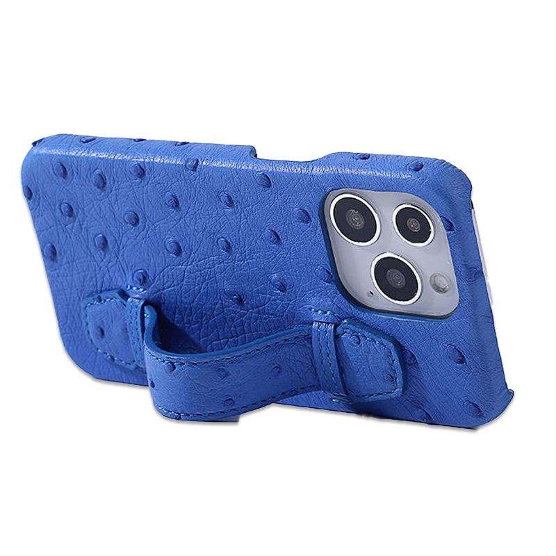 Ostrich Leather Phone Case