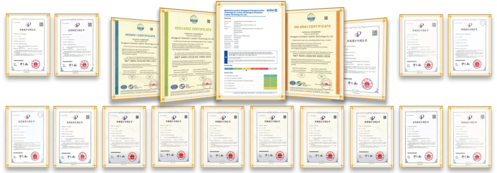 factory certificate