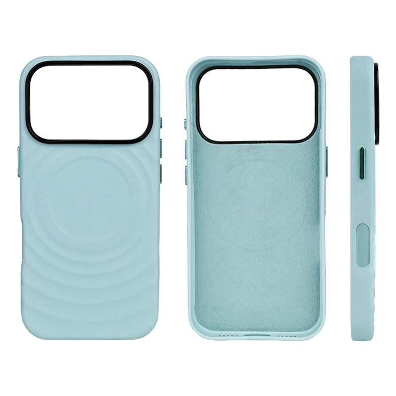 Wave Textured Leather Case