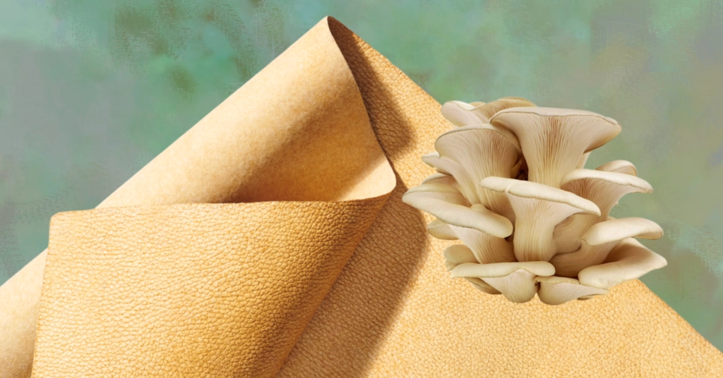 Mushroom leather