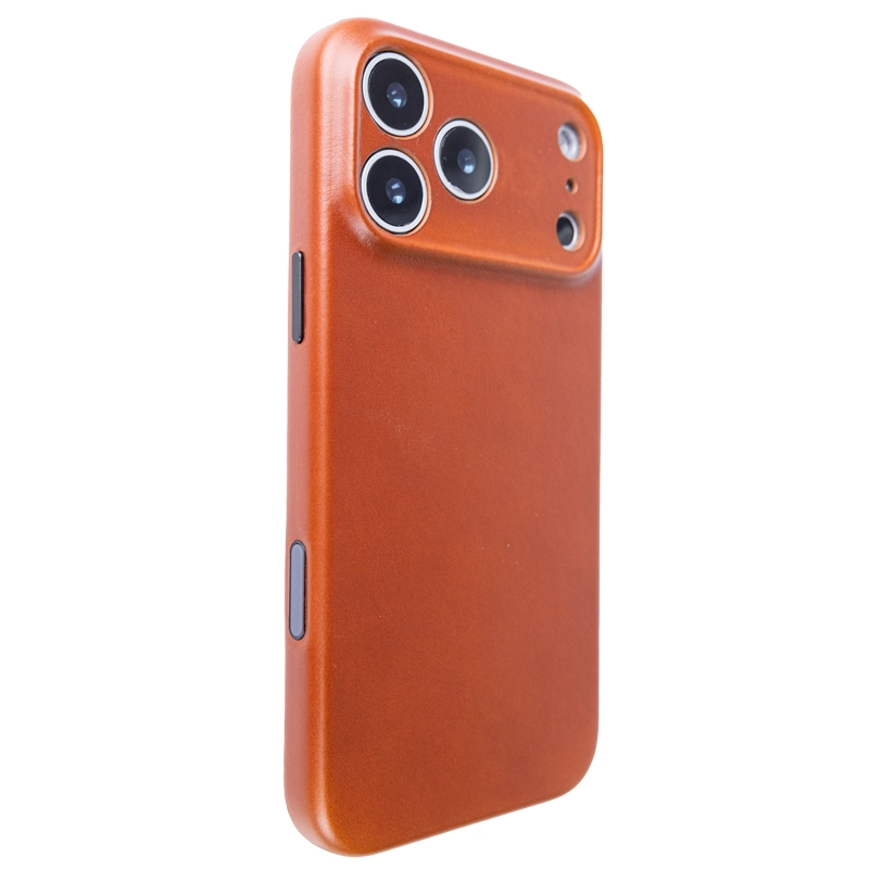 One piece leather case