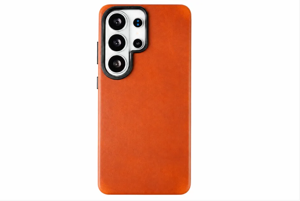 Oil Wax Leather S26 Ultra Phone Case