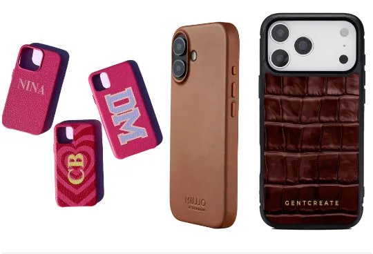 custom leather phone case