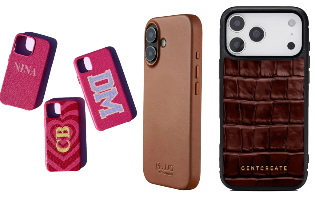 custom leather phone case