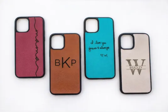 Private lable leather phone case