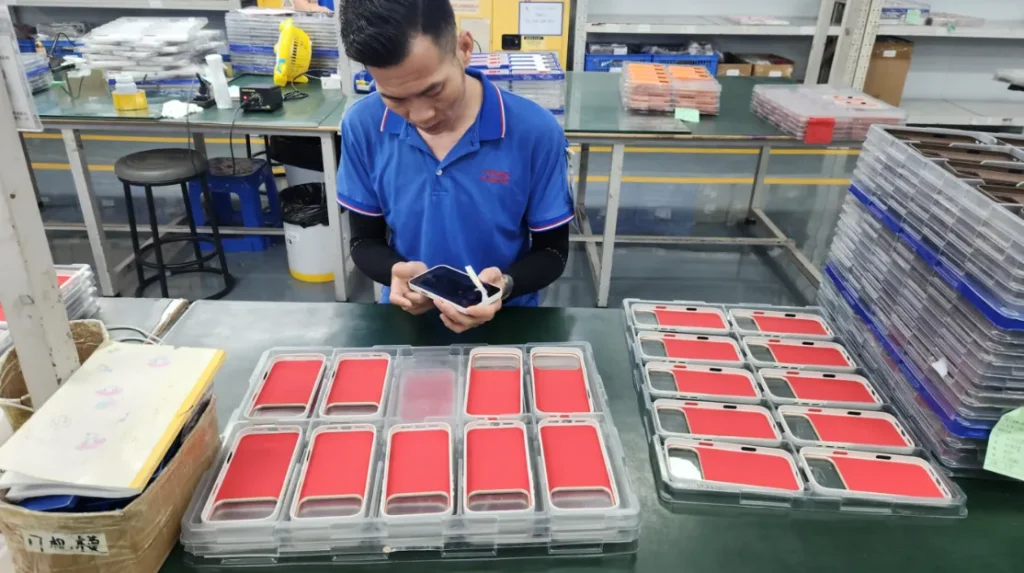 Pre-shipment phone compatibility testing