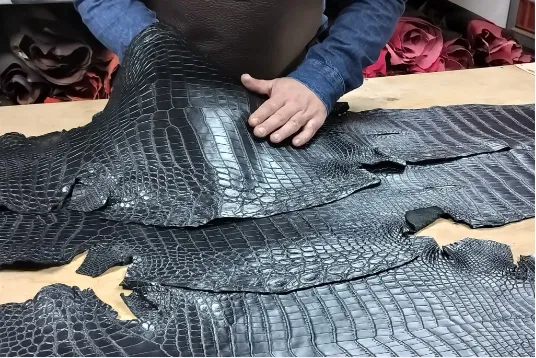 what is crocodile leather