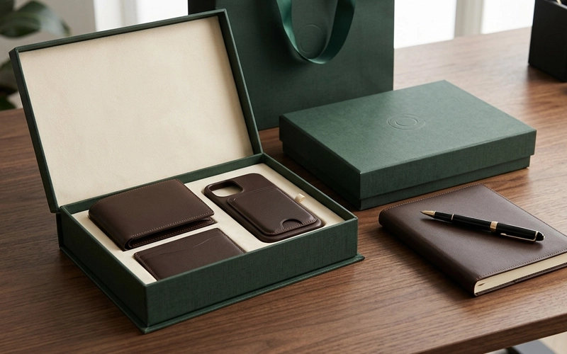 custom leather corporate gifts