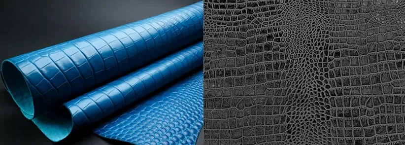 real crocodile leather vs crocodile-embossed leather