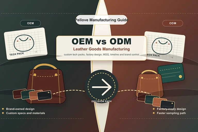 OEM vs ODM Leather Goods Manufacturing: What Buyers Should Know