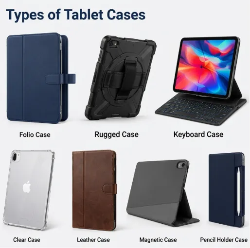 Types of tablet case