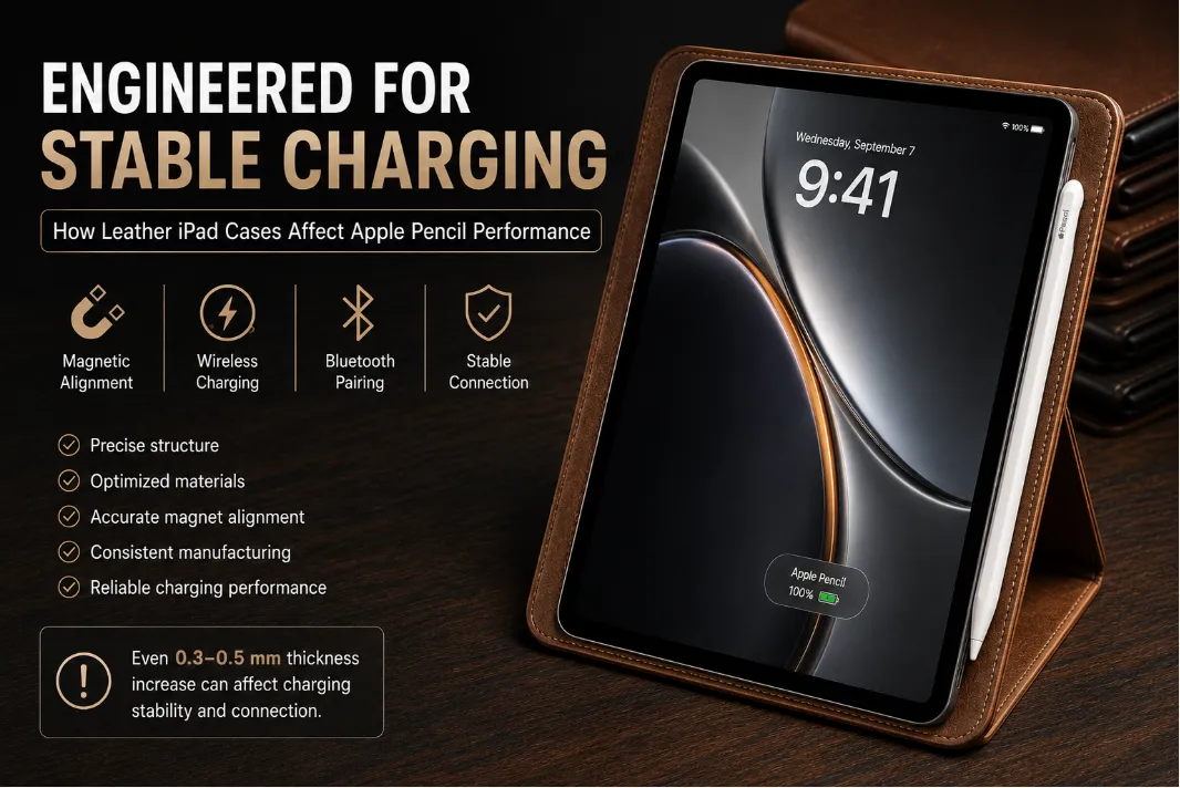 Why Leather iPad Cases Affect Apple Pencil Charging PerformanceWhy Leather iPad Cases Affect Apple Pencil Charging Performance