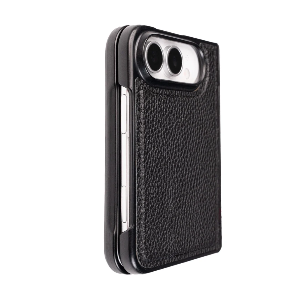 iphone Duo leather case with hinge