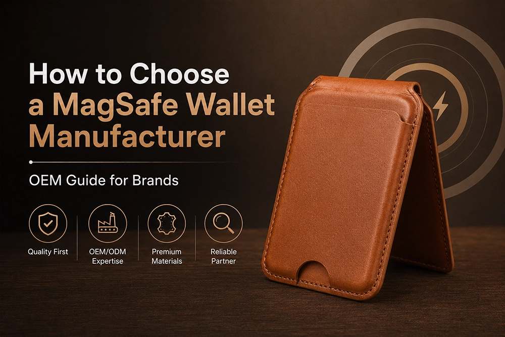 How to Choose a MagSafe Wallet Manufacturer: OEM Guide for Brands