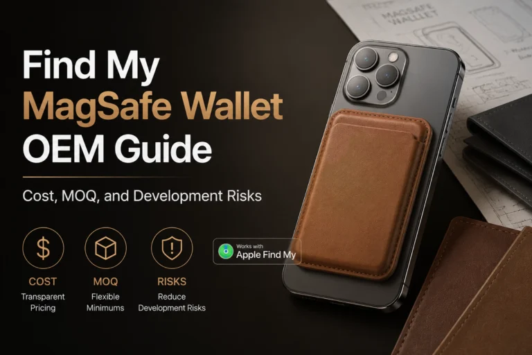 Find My MagSafe Wallet OEM Guide: Cost, MOQ, and Development Risks