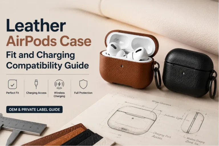 Leather AirPods Case Fit Testing and Charging Compatibility Guide for OEM Buyers