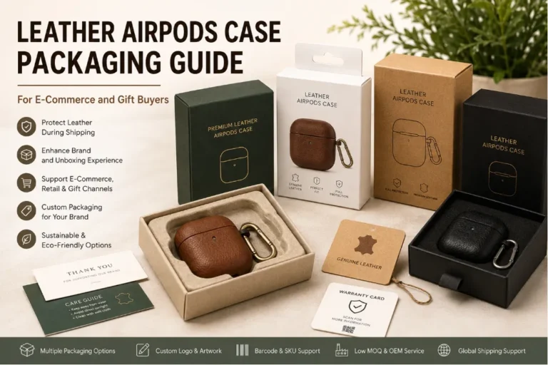 Leather AirPods Case Packaging Guide for E-Commerce and Gift Buyers