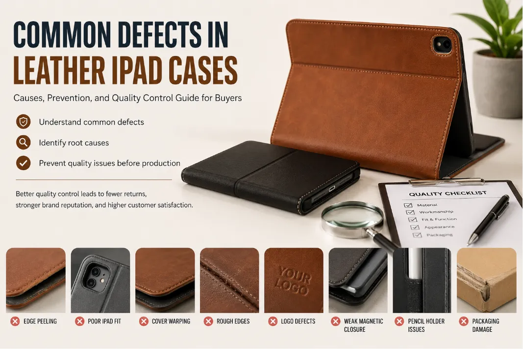 Leather iPad Case Common Defects Guide