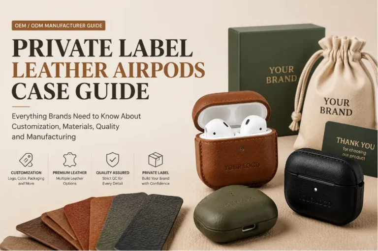 Private Label Leather AirPods Case Guide