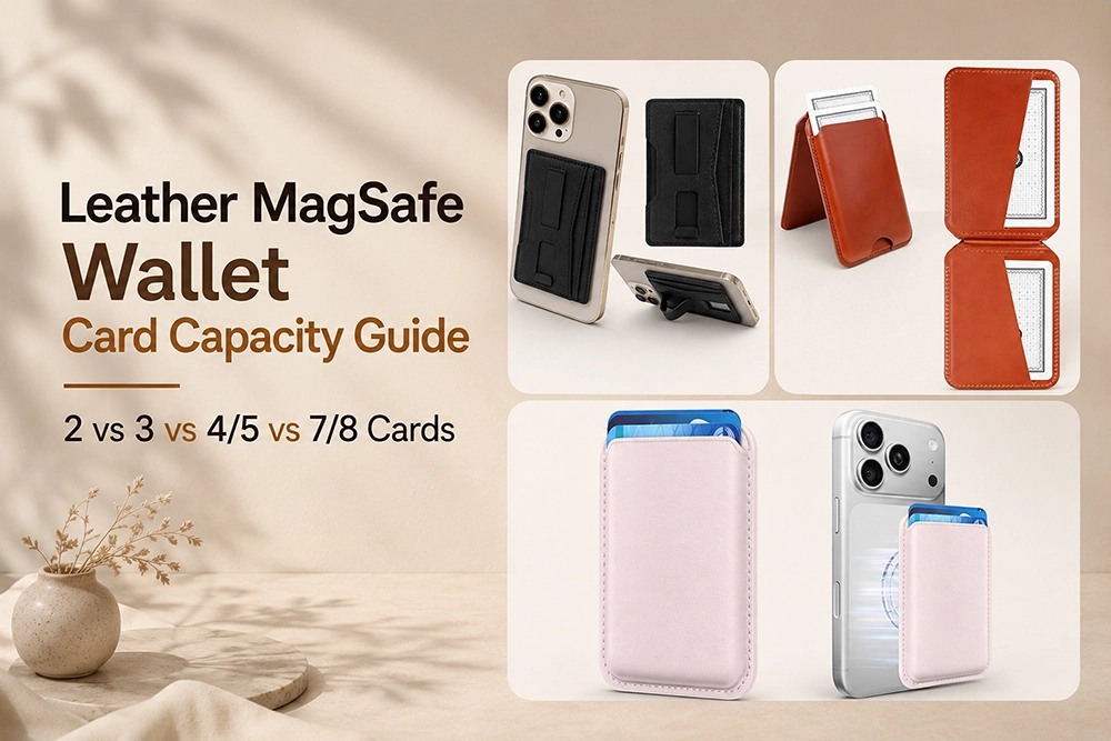Leather MagSafe Wallet Card Capacity Guide