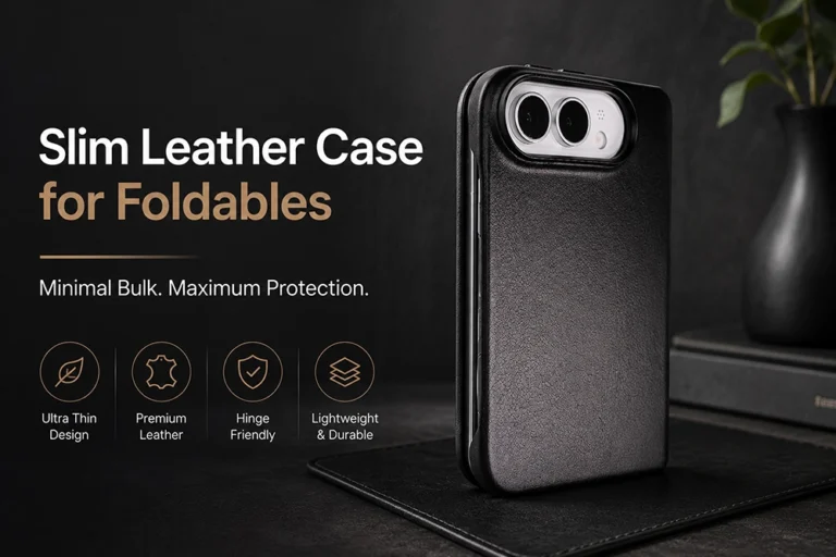 How to Develop a Slim Leather Case for a Foldable iPhone Without Adding Bulk