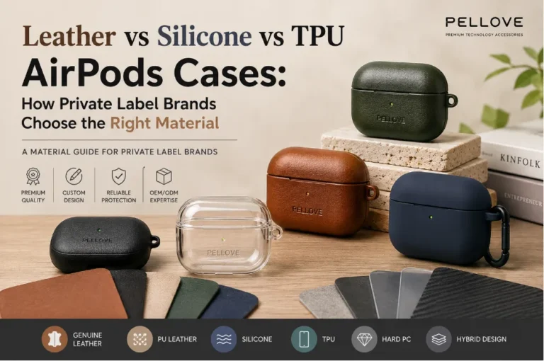 Leather vs Silicone vs TPU AirPods Cases