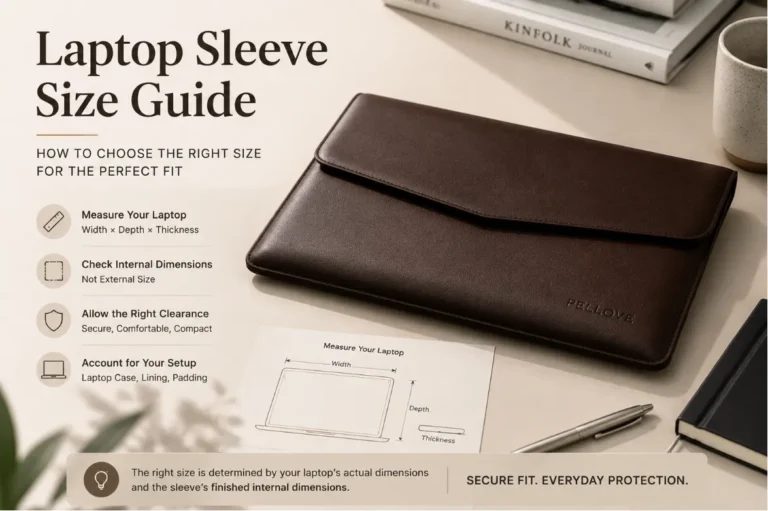 How to Choose the Right Laptop Sleeve Size: A Complete Fit Guide