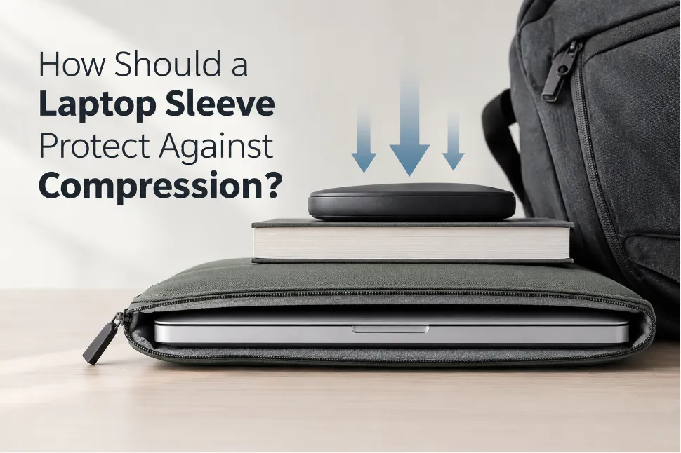How Should a Laptop Sleeve Protect Against Compression